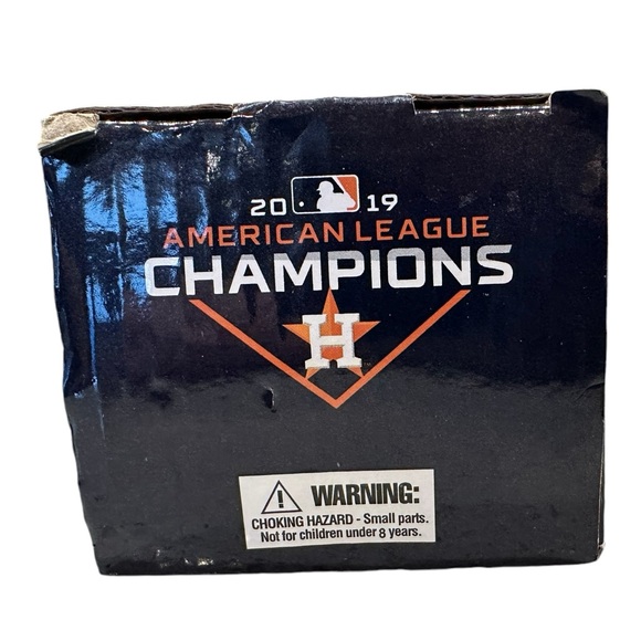 Justin Verlander Houston Astros 2019 AL Champions X Cy Young Award Bobblehead - Picture 5 of 8